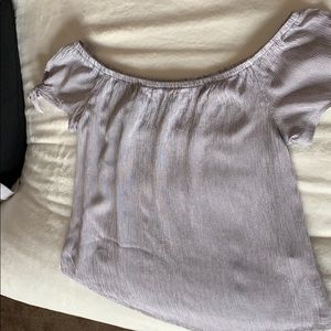 Off the shoulder shirt